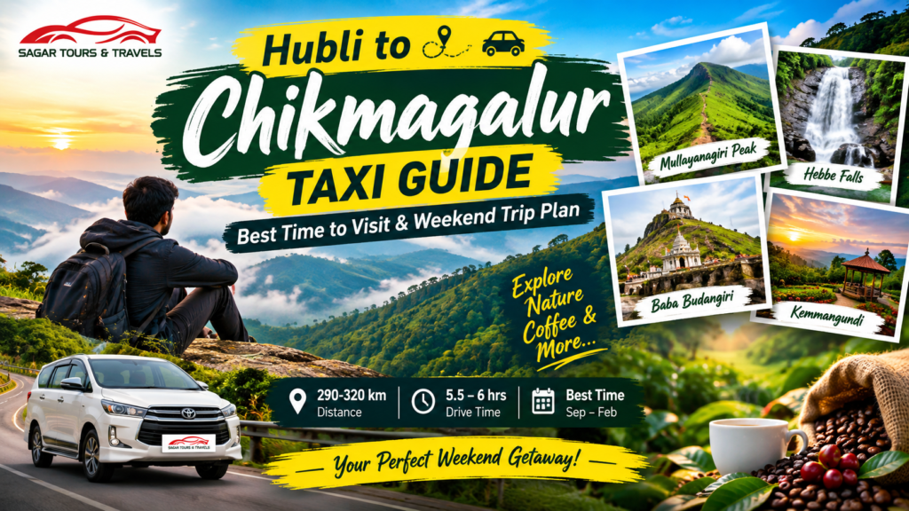 Hubli to Chikmagalur road trip — misty coffee estates and hills of the Western Ghats after the monsoon
