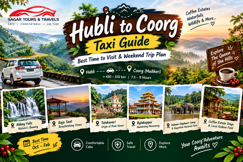 Hubli to Coorg road trip — misty coffee estates and hills of Madikeri in Kodagu district
