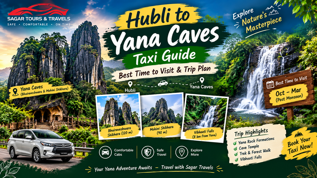 Hubli to Yana Caves road trip — the twin black limestone peaks of Bhairaveshwara and Mohini Shikhara